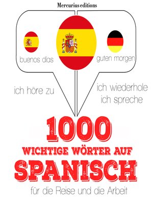 cover image of 1000 wichtige Wörter auf Spanisch für die Reise und die Arbeit